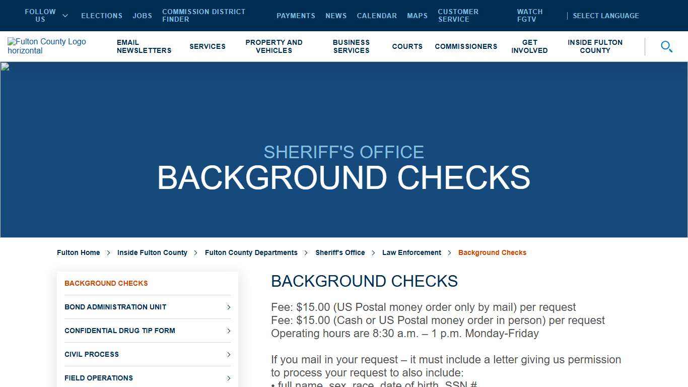 Background Checks